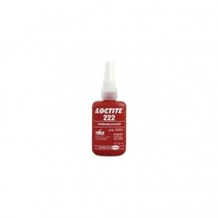 222 sriegių fiksatorius mažo tvirtumo 50ml LOCTITE