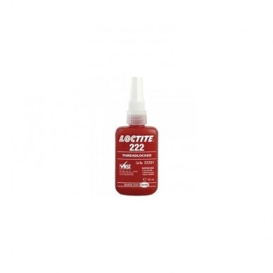 222 sriegių fiksatorius mažo tvirtumo 50ml LOCTITE