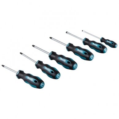 6 dalių atsuktuvų rinkinys MAKITA E-10528