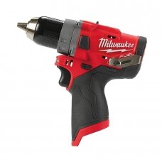 Akumuliatorinis suktuvas-gręžtuvas Milwaukee M12 FDD-0