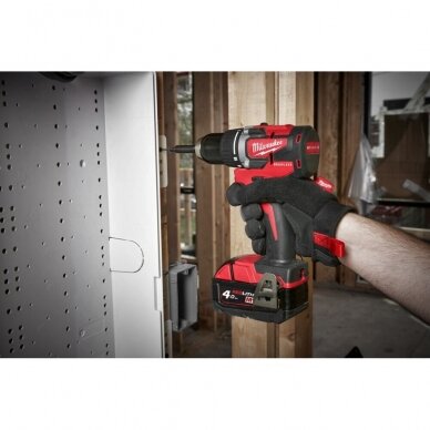 Akumuliatorinių įrankių komplektas Milwaukee M18 CBLPP2A-402C 5