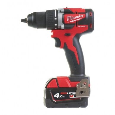 Akumuliatorinių įrankių komplektas Milwaukee M18 CBLPP2A-402C 1