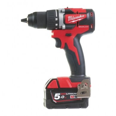 Akumuliatorinių suktuvų rinkinys Milwaukee M18 CBLPP2B-502C 1