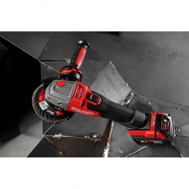 Akumuliatorinis kampinis šlifuoklis Milwaukee M18 FSAG125XB-502X 2