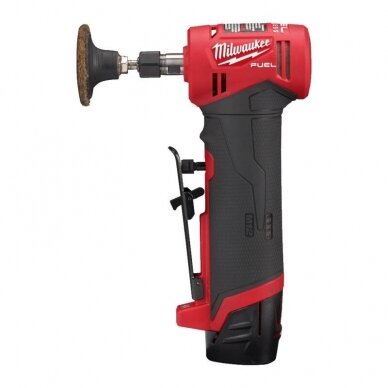 Akumuliatorinis kampinis tiesinis šlifuoklis MILWAUKEE M12 FDGA-422B 3