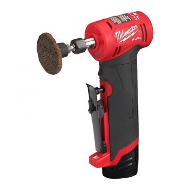 Akumuliatorinis kampinis tiesinis šlifuoklis MILWAUKEE M12 FDGA-422B 4