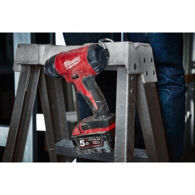 Akumuliatorinė orapūtė MILWAUKEE M18 BHG-0 7