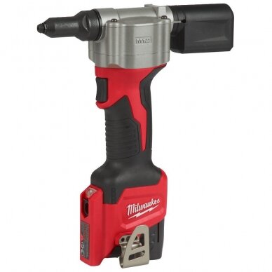 Akum. kniediklis M12 BPRT-201X (12V) 1x2,0Ah Milwaukee + M12 B4 akumuliatorius