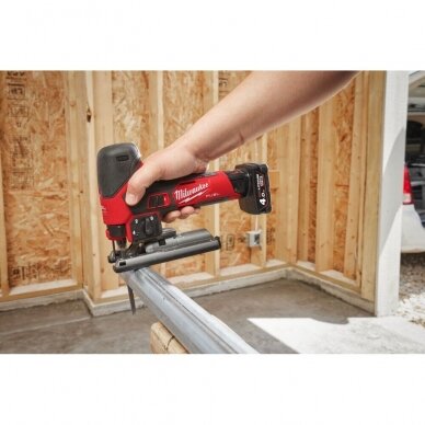 Akumuliatorinis siaurapjūklis Milwaukee M12 FJS-0 6