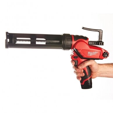 Akumuliatorinis silikono pistoletas Milwaukee M12 PCG/310C-201B, 1x1,5Ah Li-Ion 3