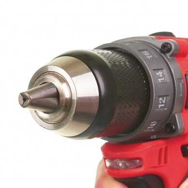 Akumuliatorinis smūginis gręžtuvas Milwaukee M12 FPD-0 4