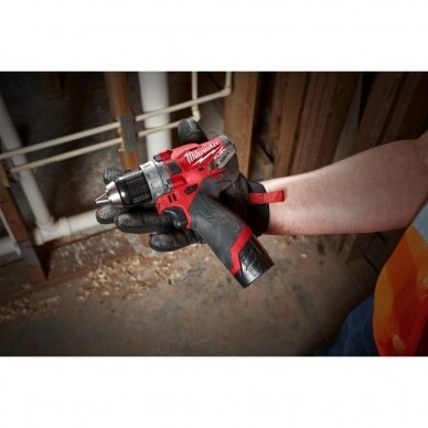 Akumuliatorinis smūginis gręžtuvas Milwaukee M12 FPD-0 7