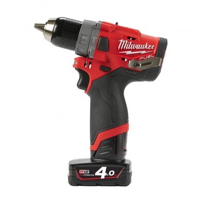 Akumuliatorinis smūginis gręžtuvas Milwaukee M12 FPD-402X