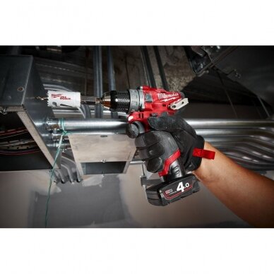 Akumuliatorinis smūginis gręžtuvas Milwaukee M12 FPD-402X 4