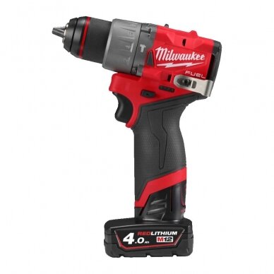 Akumuliatorinis smūginis gręžtuvas Milwaukee M12 FPD2-402X