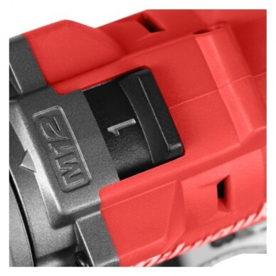 Akumuliatorinis smūginis gręžtuvas Milwaukee M12 FPD2-402X 5