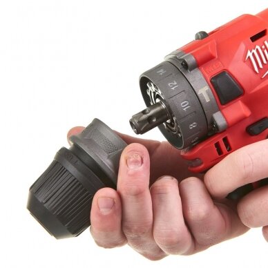 Akumuliatorinis gręžtuvas Milwaukee M12 FPDX-X 6