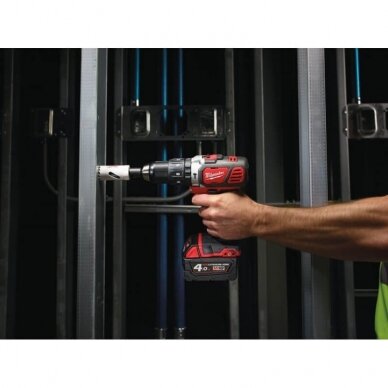 Akumuliatorinis smūginis gręžtuvas Milwaukee M18 BPD-402C 5