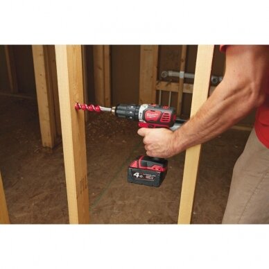 Akumuliatorinis smūginis gręžtuvas Milwaukee M18 BPD-402C 6