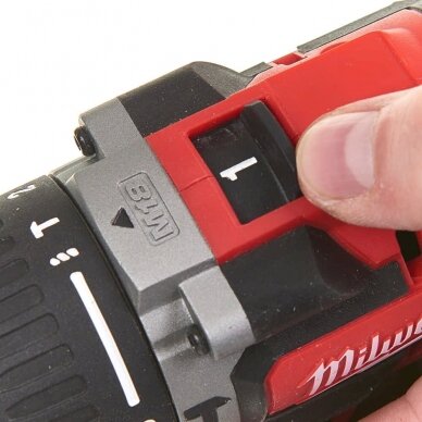 Akumuliatorinis smūginis gręžtuvas Milwaukee M18 CBLPD-502C 4