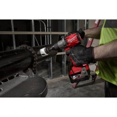 Akumuliatorinis smūginis gręžtuvas MILWAUKEE M18 ONEPD2-502X 18V 2x5,0Ah 3