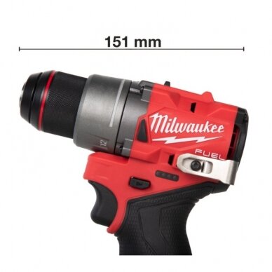 Akumuliatorinis suktuvas-gręžtuvas Milwaukee M12 FDD2-0 3