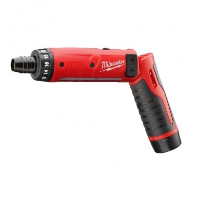 Akumuliatorinis gręžtuvas-suktuvas Milwaukee M4 D-202B