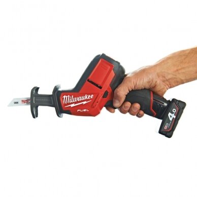 Akumuliatorinis tiesinis pjūklas MILWAUKEE M12 CHZ-0 1