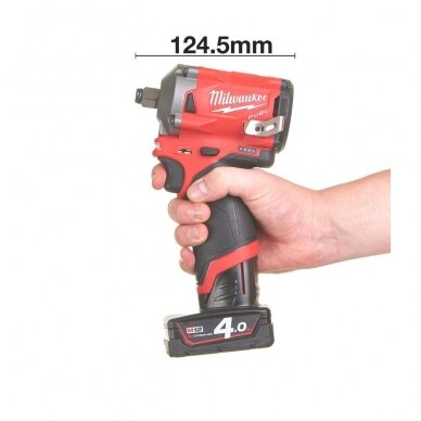 Akumuliatorinis veržliasukis Milwaukee M12 FIWF12-422X 1