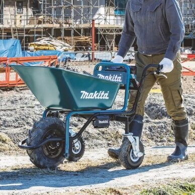 Akumuliatorinis karutis MAKITA DCU180Z su priedu 5