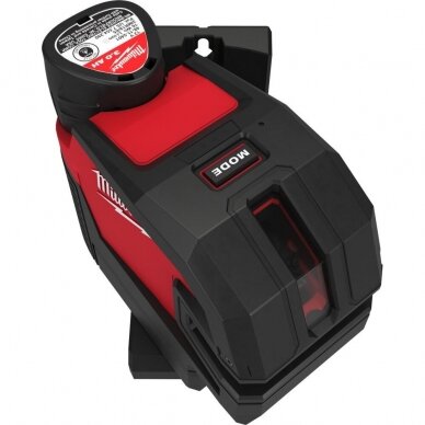 Akumuliatorinis lazerinis nivelyras Milwaukee M12 CLL4P-301C žalias 1