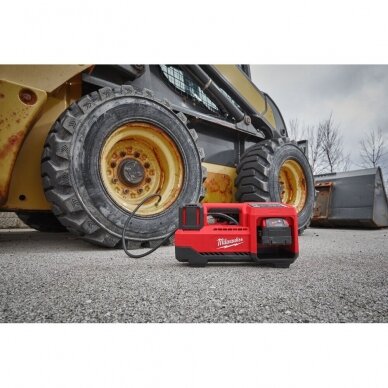 Akumuliatorinis oro kompresorius Milwaukee M18 BI-0 7