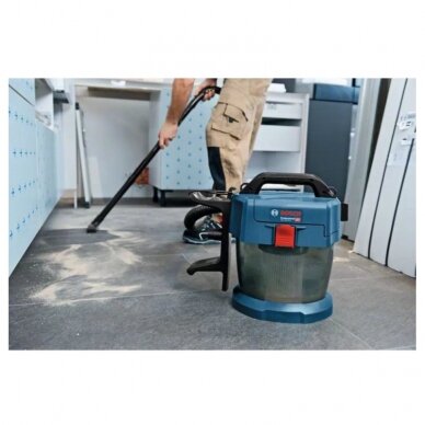 Akumuliatorinis siurblys BOSCH GAS 18V-10L, Premium 5