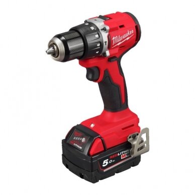 Akumuliatorinis smūginis gręžtuvas Milwaukee M18 BLPDRC-502C 1