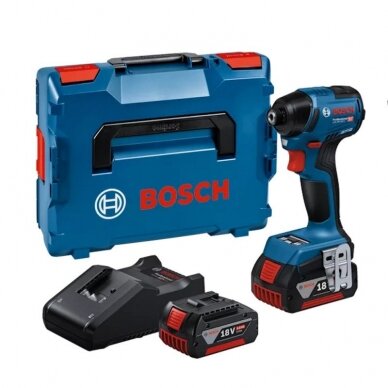 Akumuliatorinis smūginis suktuvas BOSCH GDR 18V-220 C LB 2x5,0Ah