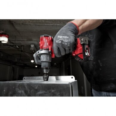 Akumuliatorinis smūginis gręžtuvas Milwaukee M18 FPD2-402C 6