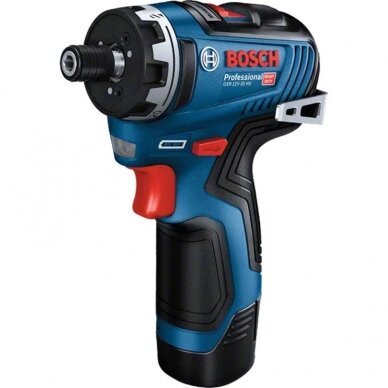 Akumuliatorinis suktuvas BOSCH GSR 12V-35 HX 2x3,0Ah 1