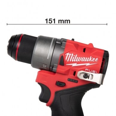 Akumuliatorinis suktuvas-gręžtuvas Milwaukee M12 FDD2-202X 1