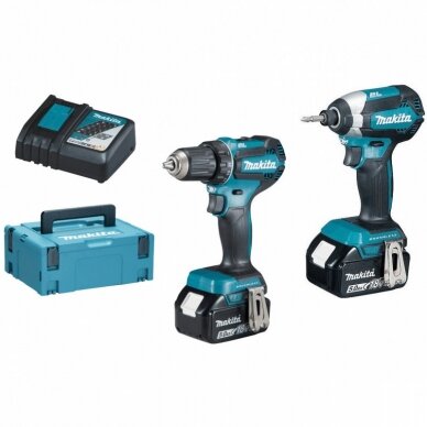 Akumuliatorinių įrankių komplektas MAKITA DLX2289TJ