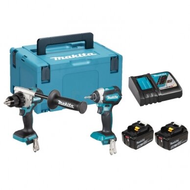 Akumuliatorinių įrankių rinkinys MAKITA DLX2432TJ