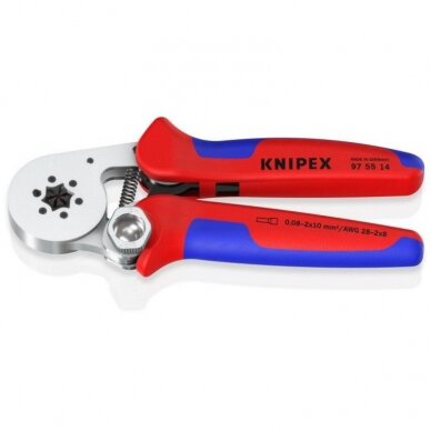 Antgalių užspaudimo replės su savaiminiu susireguliavimu KNIPEX 975514