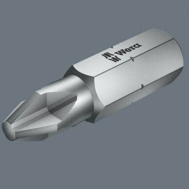 Atsuktuvo antgalis WERA 840/1 Z Hex-Plus BO 5/16" x 25 mm 2