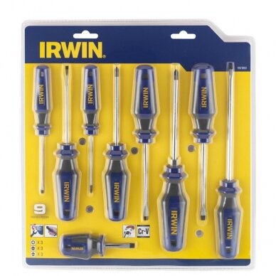 Atsuktuvų rinkinys „IRWIN" 9 vnt. 1