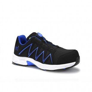 Batai ELTEN Speedy Boa Black Blue Low ESD S1P, juodi/mėlyni 41