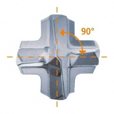 Betono grąžtas DOMAS SDS+ Zentro Plus Ø25mm 2