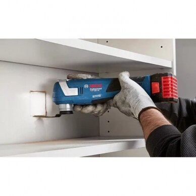 Daugiafunkcinis įrankis BOSCH Starlock GOP 18V-34 SOLO, ACC LB 6