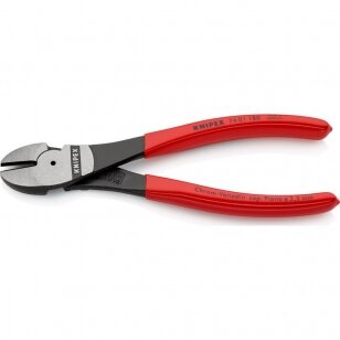 Didelės svertinės jėgos kirpimo replės KNIPEX 7401 180 mm