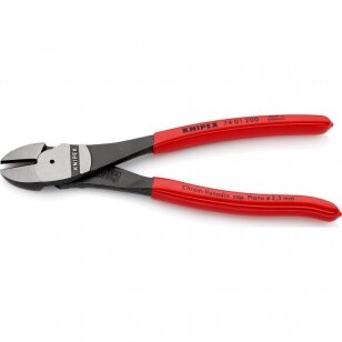 Didelės svertinės jėgos kirpimo replės KNIPEX 7401 200 mm