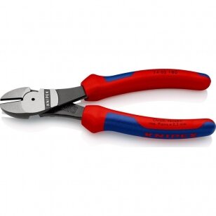 Didelės svertinės jėgos kirpimo replės KNIPEX 7402 180 mm