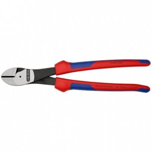 Didelės svertinės jėgos kirpimo replės KNIPEX 7402 250 mm